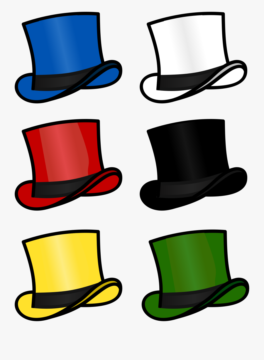 Top Hat Clipart At Getdrawings - Six Thinking Hats Icon, Transparent Clipart