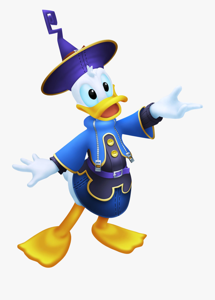 Donald Kingdom Hearts 1, Transparent Clipart