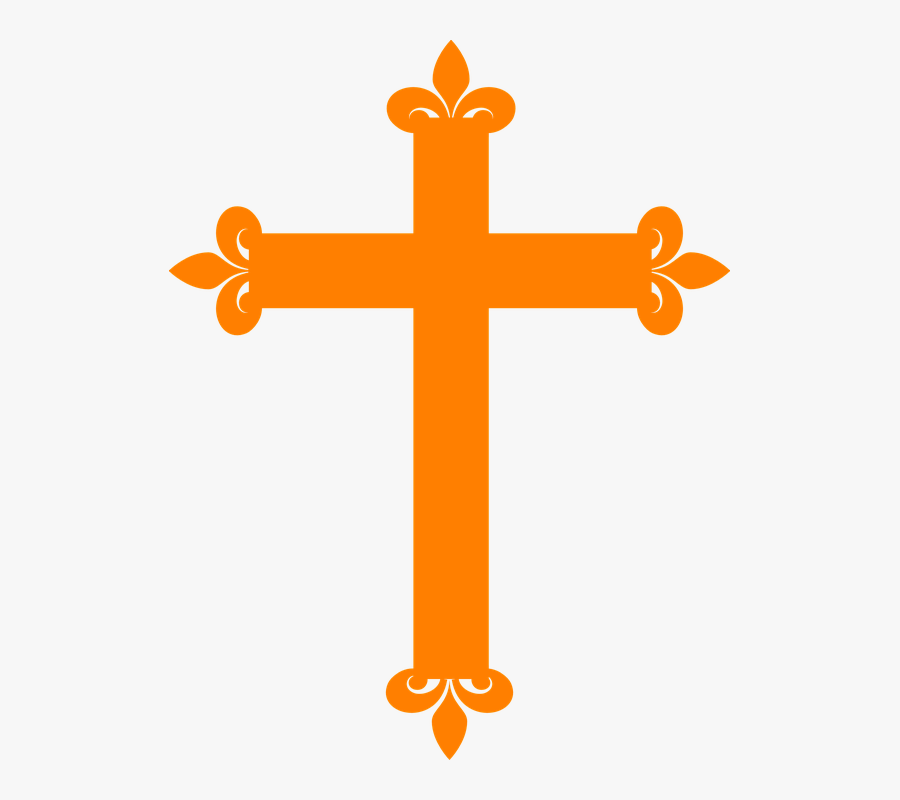 Transparent Free Christian Clipart - Gray Cross For Baptism, Transparent Clipart