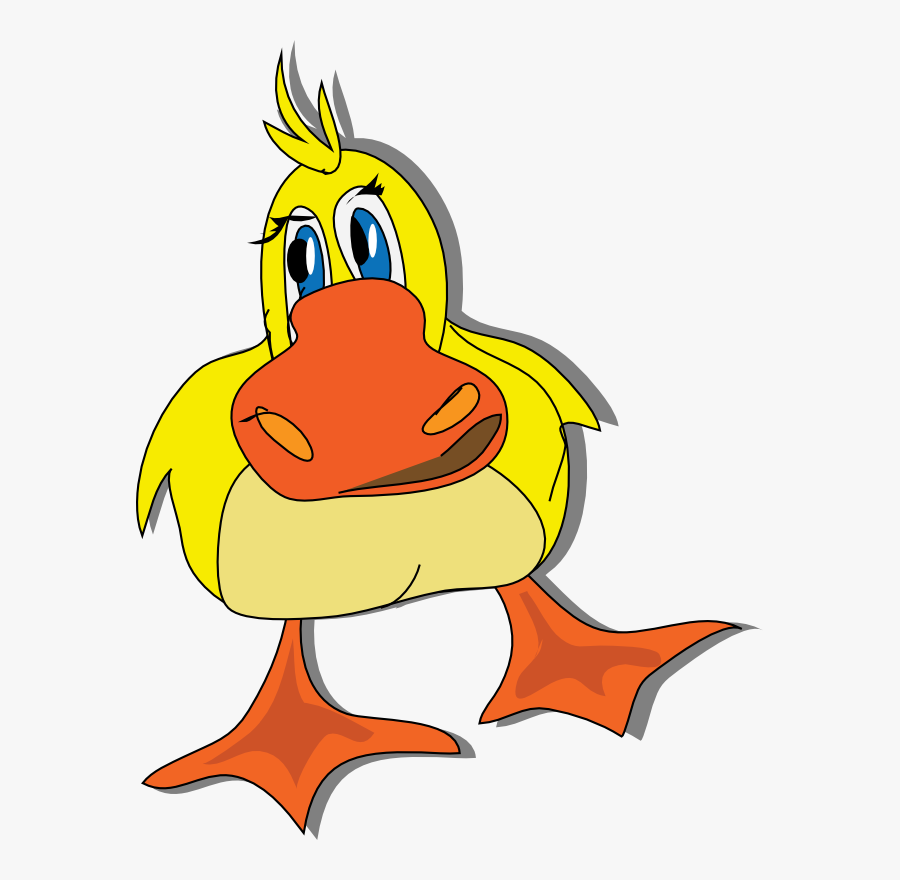 Free To Use & Public Domain Duck Clip Art - Duck Cartoon Png Transparent, Transparent Clipart