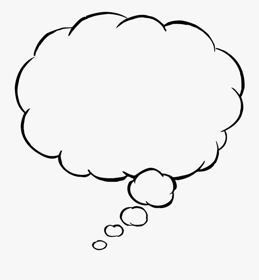 Thinking Cloud Png - Vector Thinking Cloud Png, Transparent Clipart