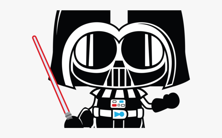 Darth Vader Clipart Standing Star Wars Clip Art Transparent - Darth Vader Clipart, Transparent Clipart