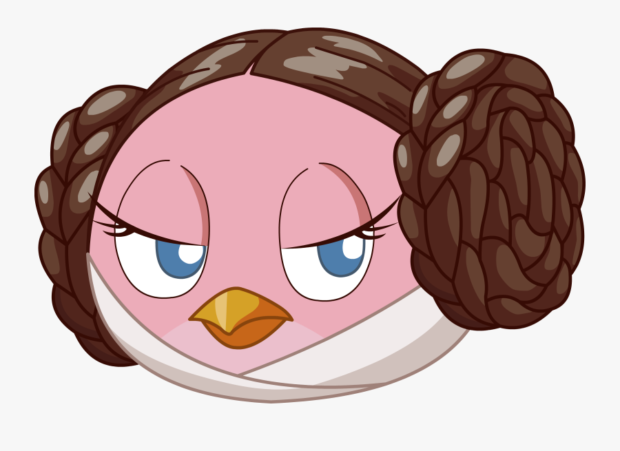 Toons Clipart Star Wars - Angry Birds Stella Star Wars, Transparent Clipart