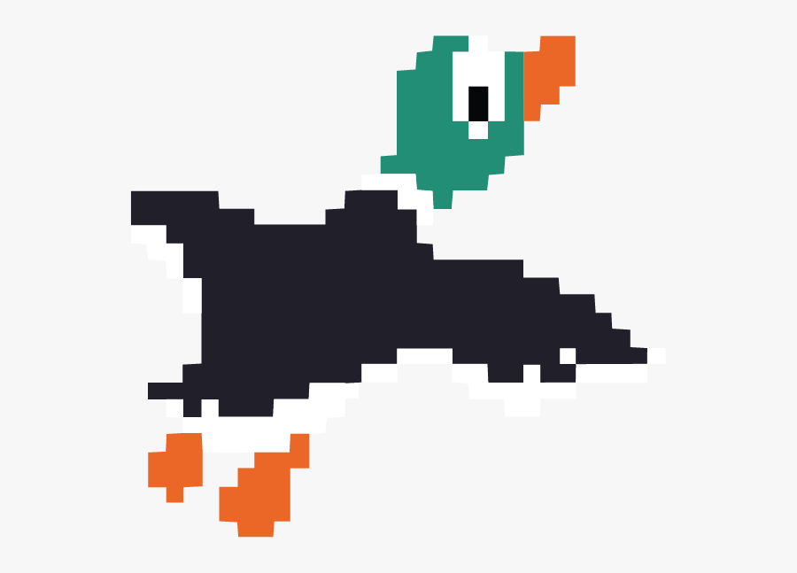 Hd Nintendo Sprite Clipart - Duck Hunt Duck Png, Transparent Clipart