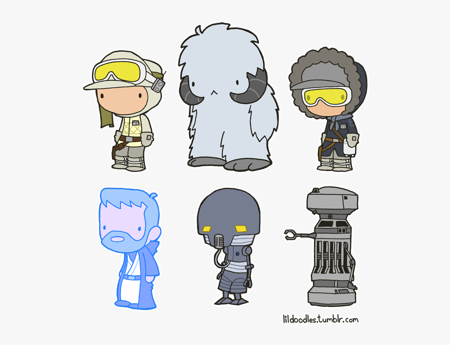 Jabba The Hutt Star Wars Clipart - Star Wars 7 Doodles, Transparent Clipart