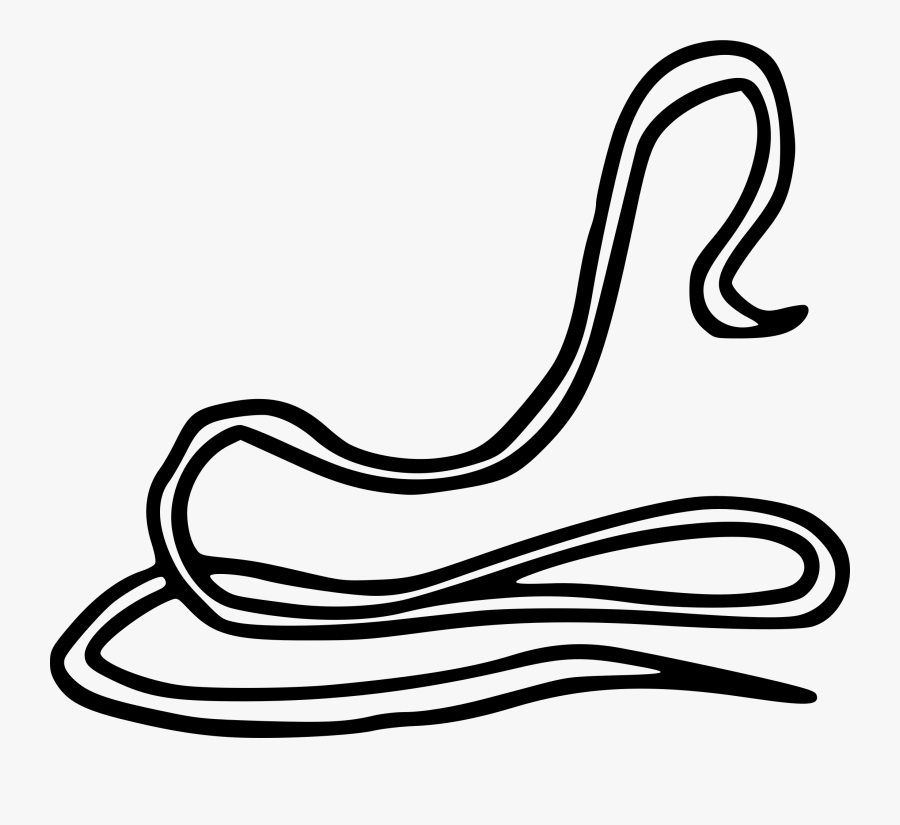 Line Art,walking Shoe,area - Drawings Of Guinea Worm, Transparent Clipart
