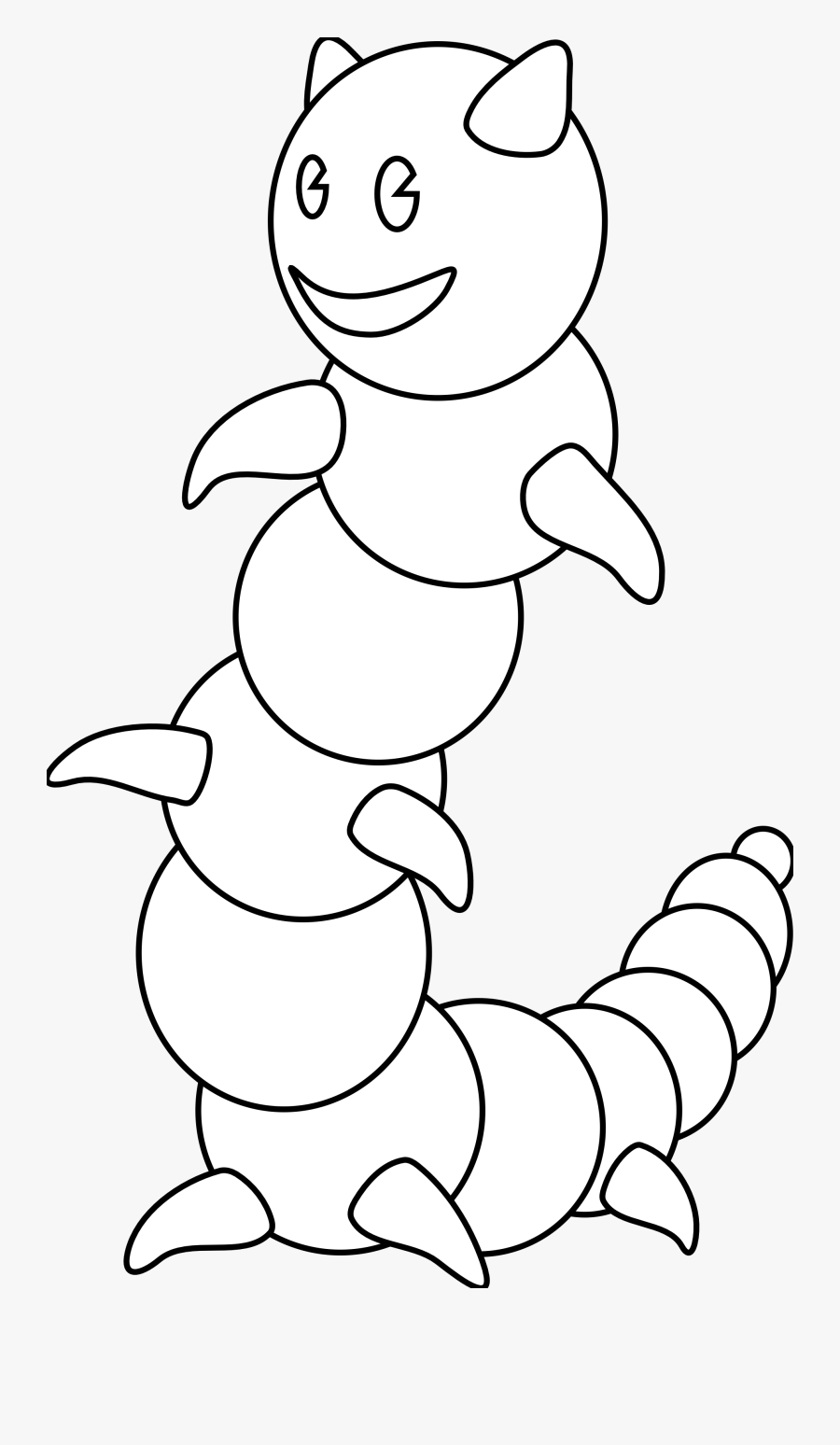 Book Worm Clipart Black And White - Clip Art, Transparent Clipart