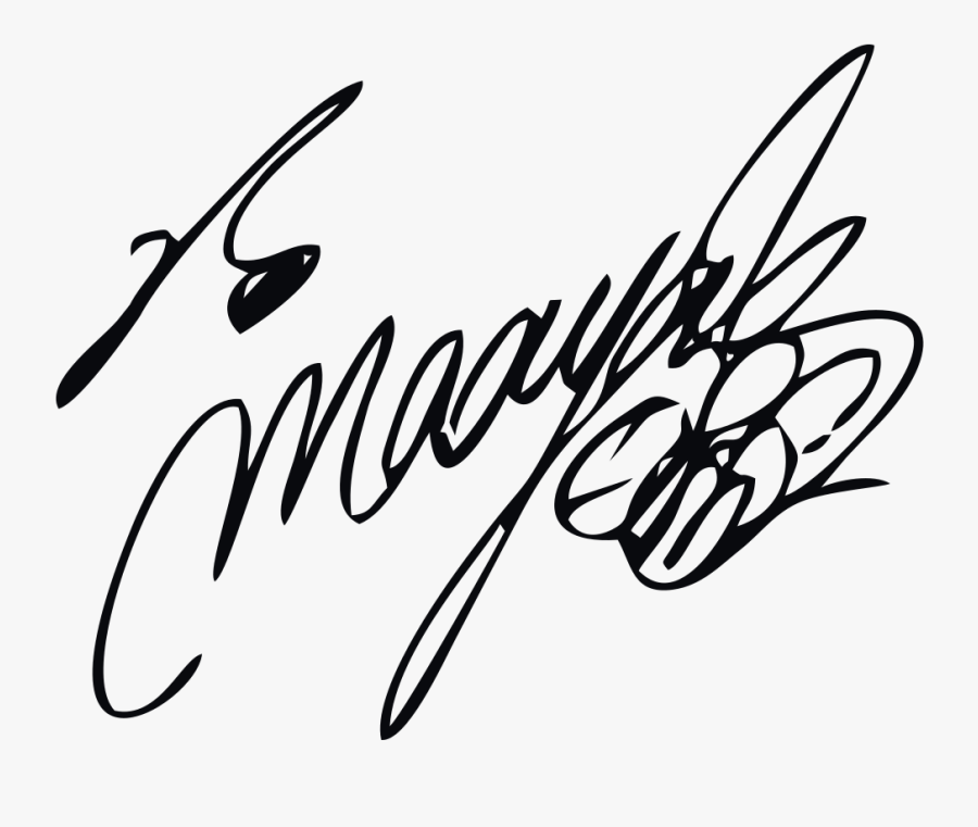 Calligraphy, Transparent Clipart