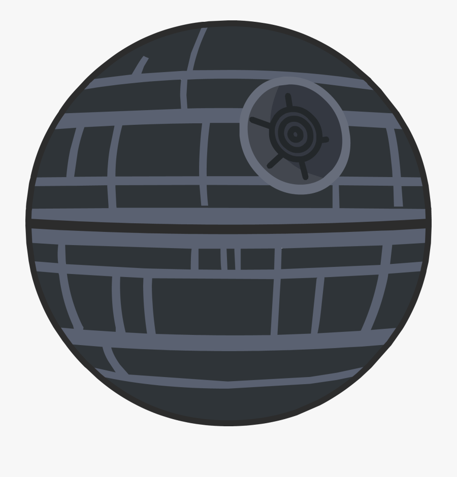 Death Star - Simple Death Star Drawing, Transparent Clipart