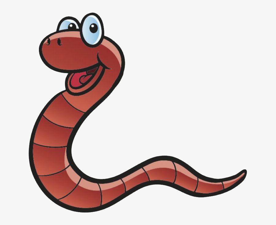Earthworm Worm Png - Cartoon Worm Transparent Background, Transparent Clipart