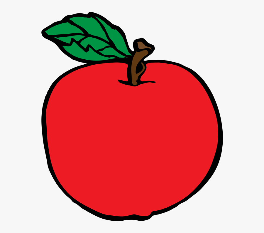 Apple Worm Out Clipart Of Names, Fruit And Fruit An - Apel Png, Transparent Clipart