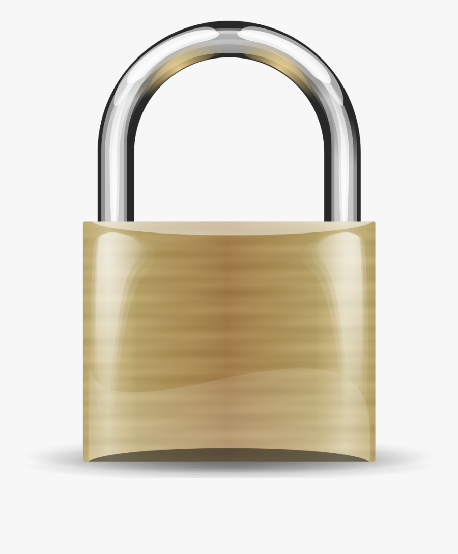 Padlock Clipart Large - Padlock Png, Transparent Clipart
