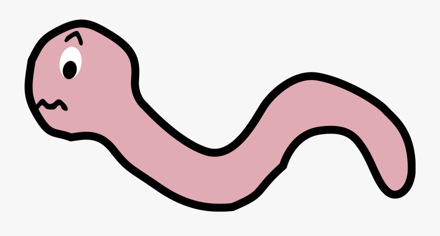 Cartoon Worm Pictures - Cartoon Worm No Background, Transparent Clipart