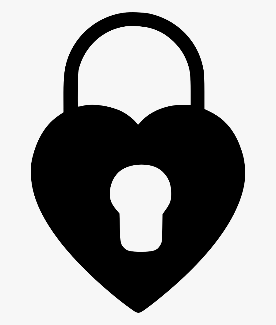Heart Lock Svg Png Icon Free Download, Transparent Clipart