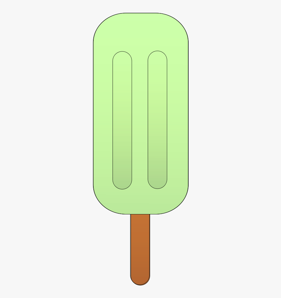 Lemon Popsicle - Sign, Transparent Clipart