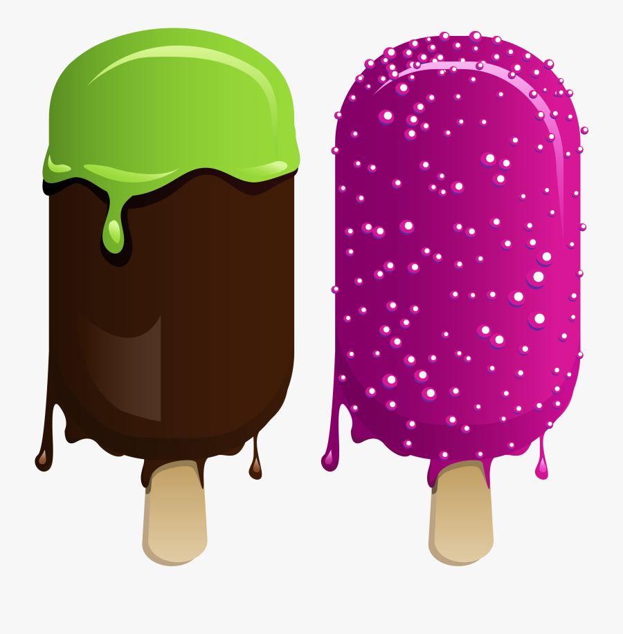 Paleta De Helados Png, Transparent Clipart