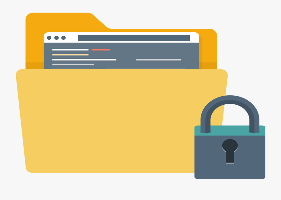 Lock Clipart Data Security - Data Security Image Clipart, Transparent Clipart