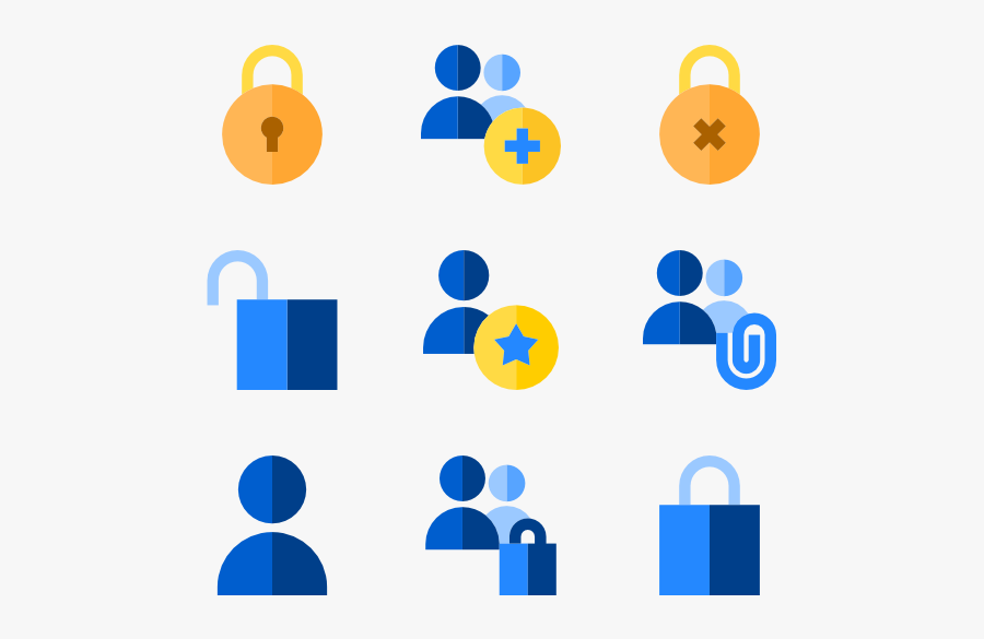 User Set - Icone Privacy Free, Transparent Clipart