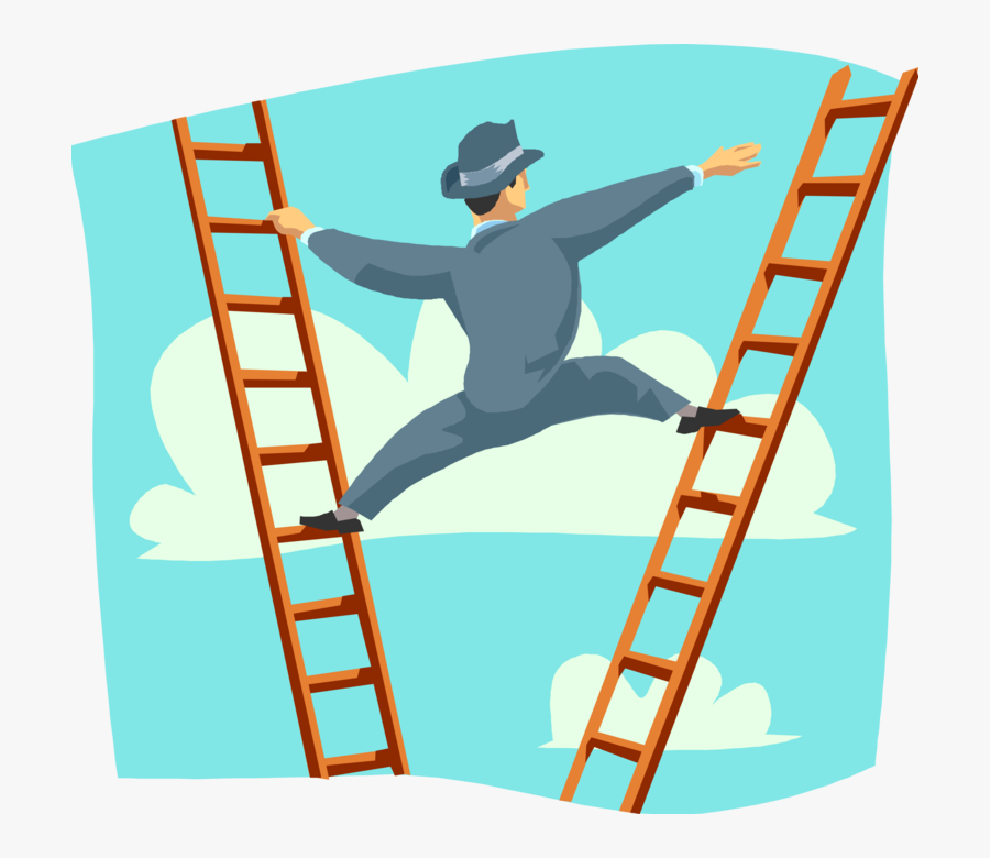 Transparent Climb Clipart - Corporate Ladder Png, Transparent Clipart