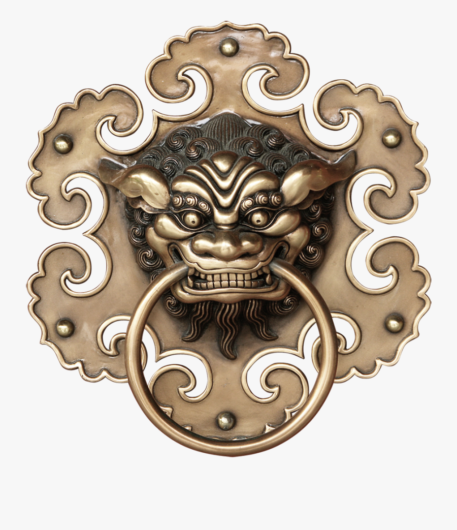 Information Handle Singapore Lock Brass Icon Clipart - Chinese Door, Transparent Clipart