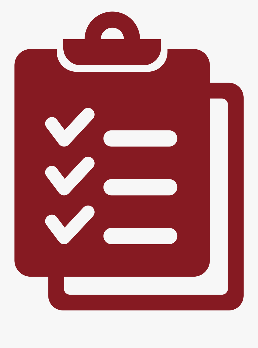 Svg Graphics Illustrations Free - Red Transparent Clipboard, Transparent Clipart