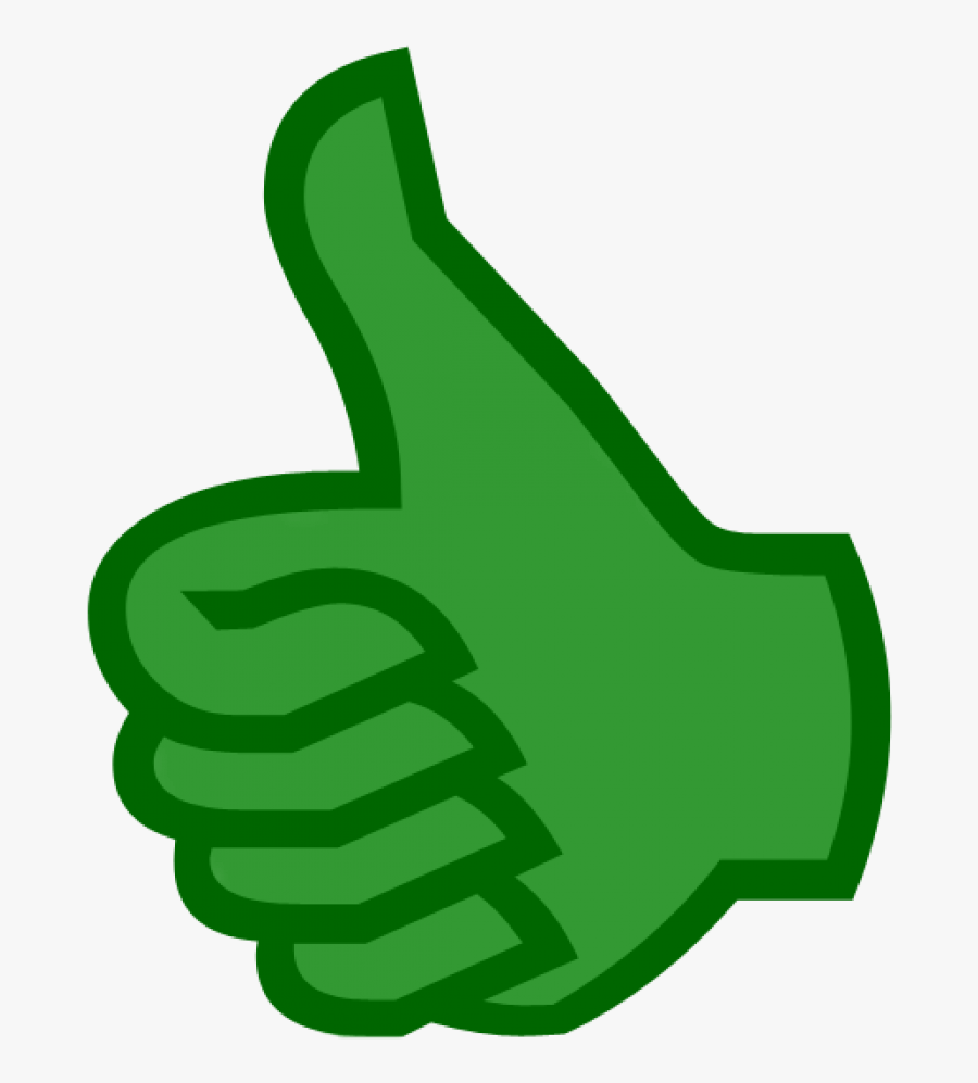 Thumbs Up - Someone Changing Their Mind, Transparent Clipart