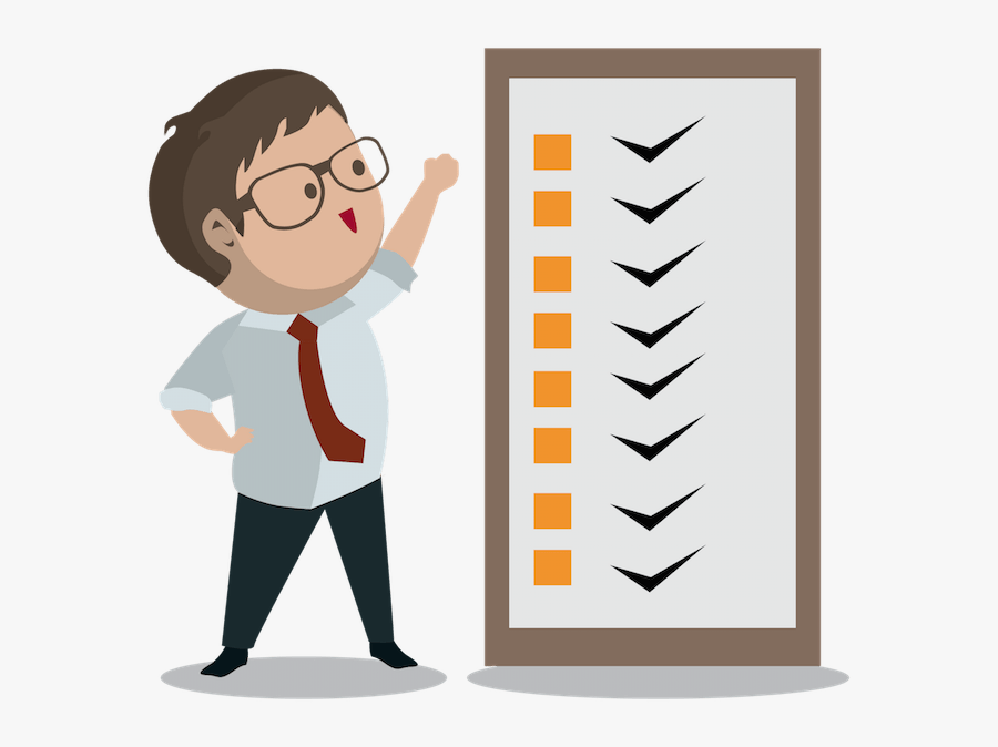 Jumping Castle Hire Checklist - Person Giving Presentation Clipart, Transparent Clipart