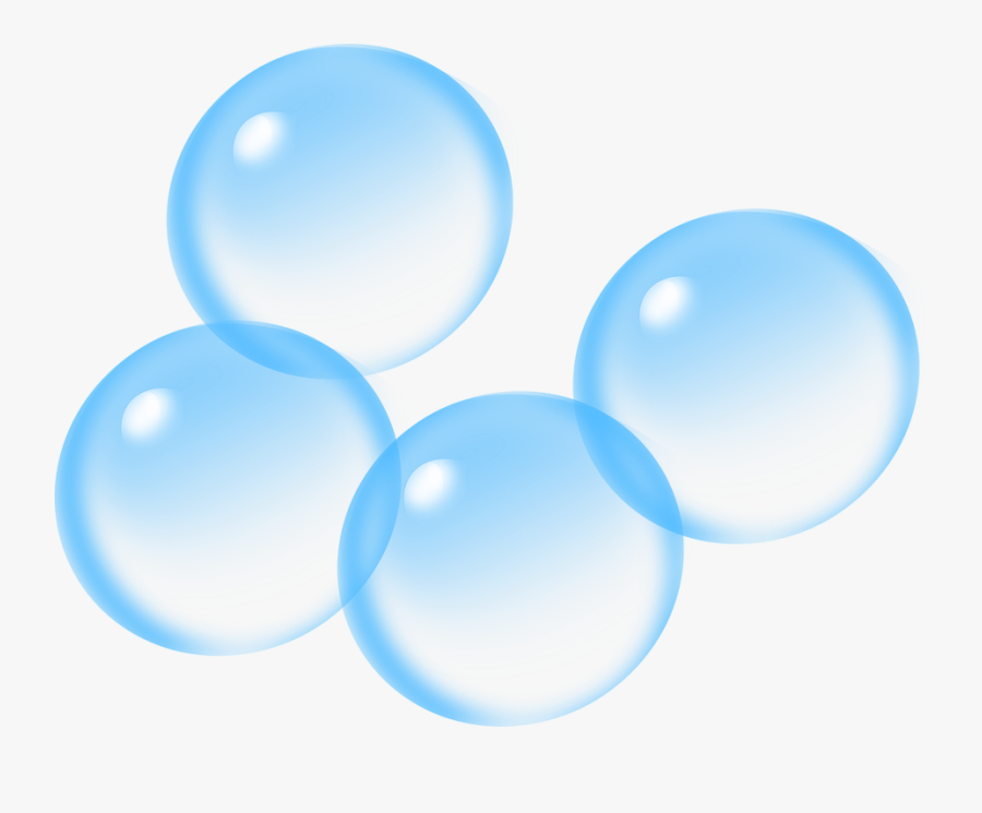 Bubbles, Soap Bubbles, Air Bubbles, Blue, Round - Transparent Background Bubbles Png, Transparent Clipart