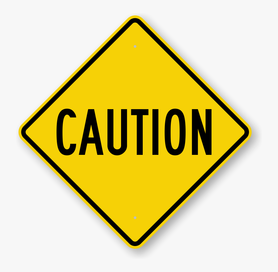 Ladder Clipart Caution - Caution Warning Signs, Transparent Clipart