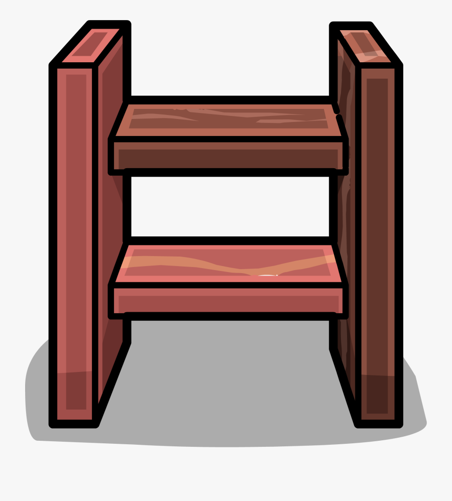 Wooden Ladder Png - Short Ladder Clipart Png, Transparent Clipart