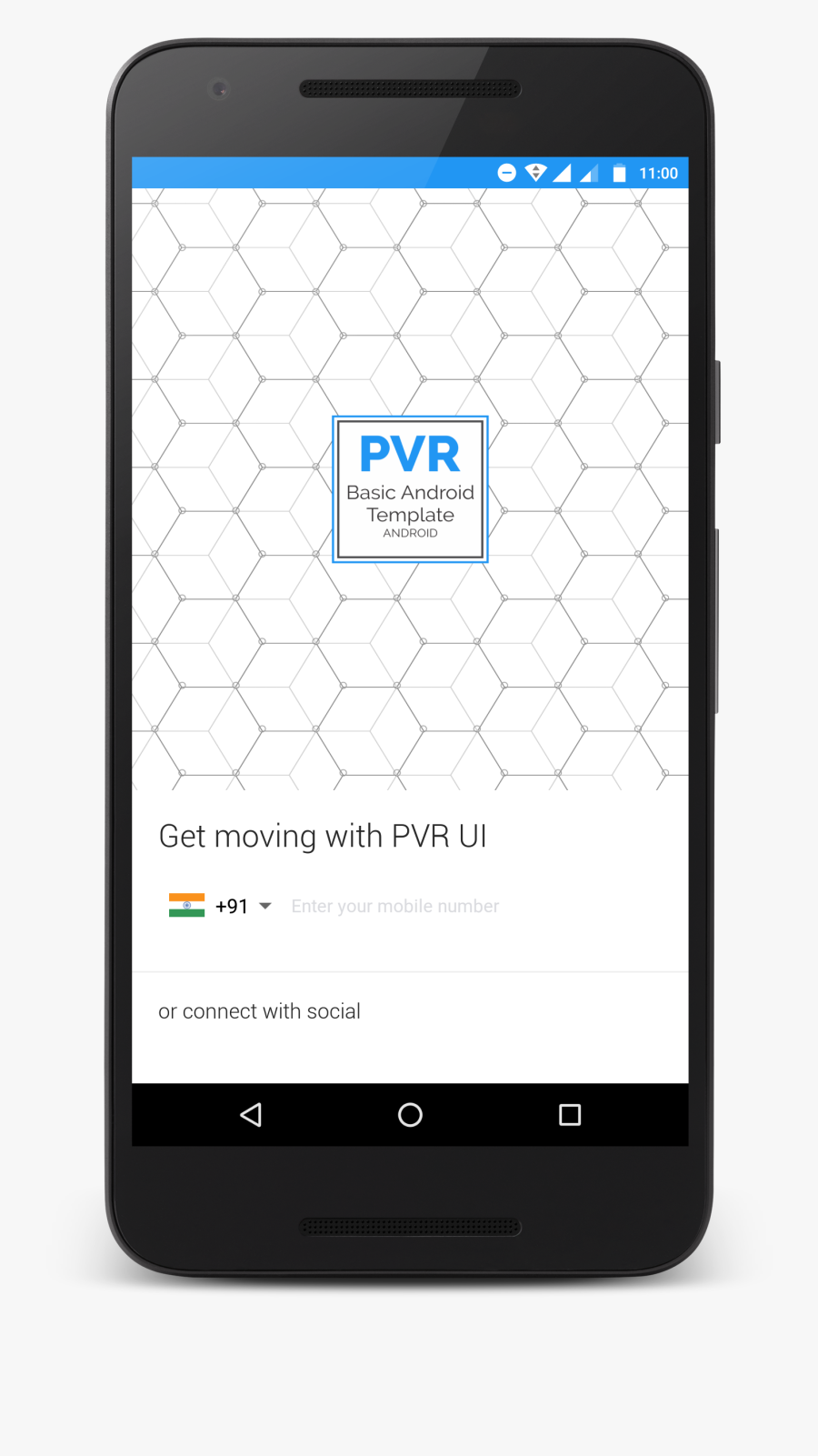 Android Phone Template Png - Payment Gateway In Mobile App, Transparent Clipart