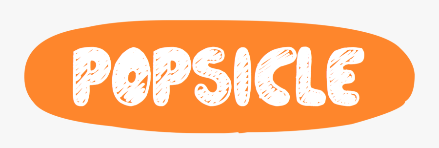 Popsicle Header - Illustration, Transparent Clipart