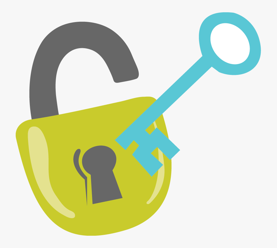 Key Unlocking A Lock, Participation - Access Key, Transparent Clipart