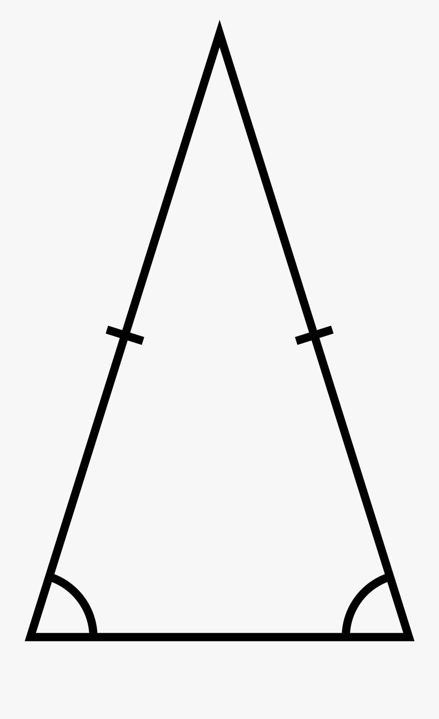 the two acute angles of a right angled isosceles triangle are