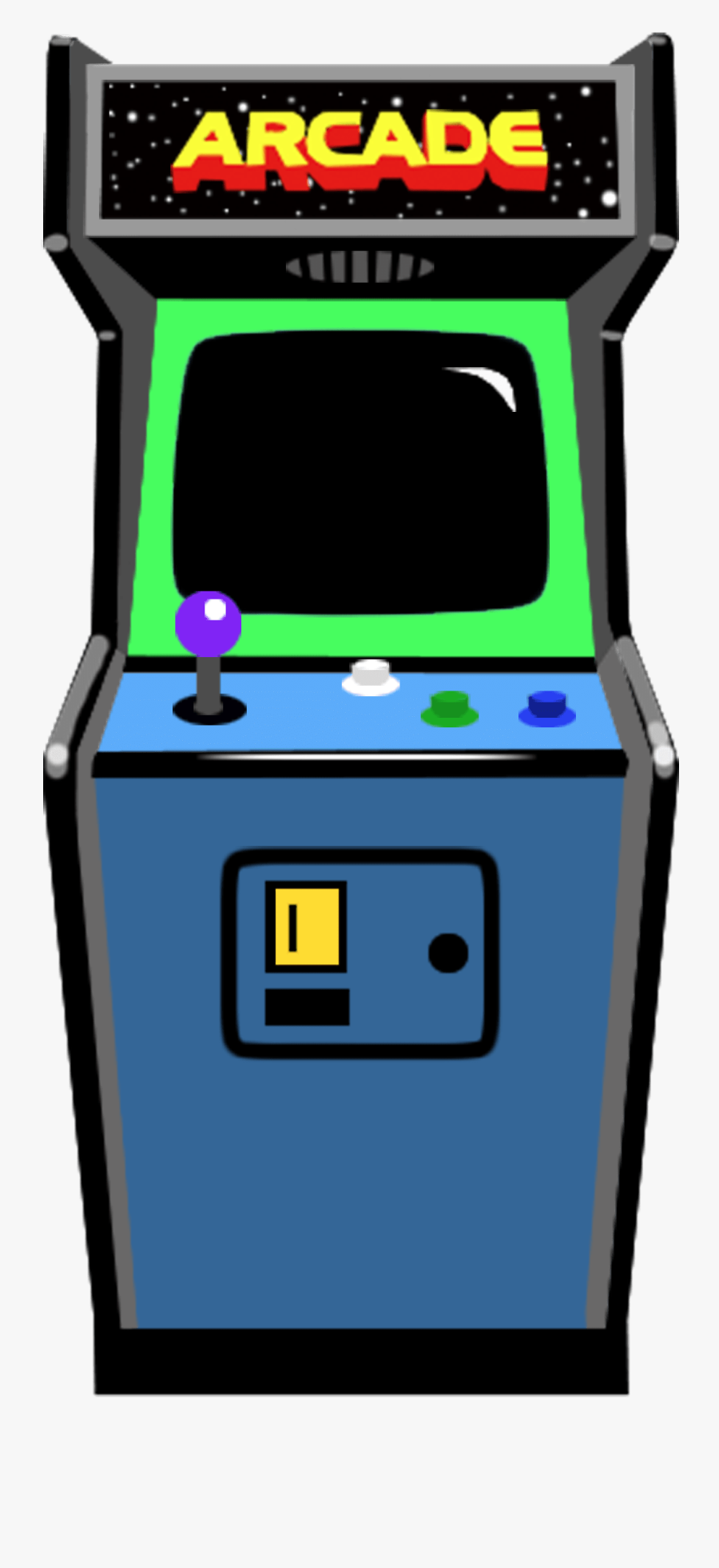 Arcade Game Clip Art, Transparent Clipart