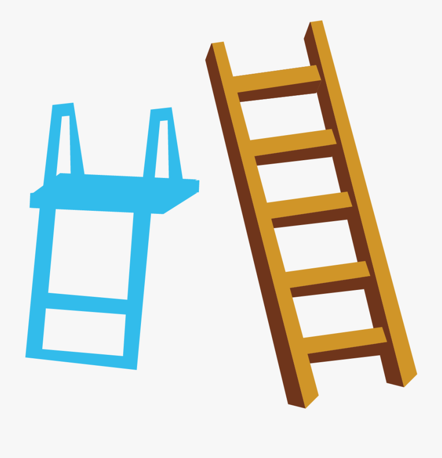 Clip Royalty Free Rope Ladder Clipart - Ladders Clipart, Transparent Clipart