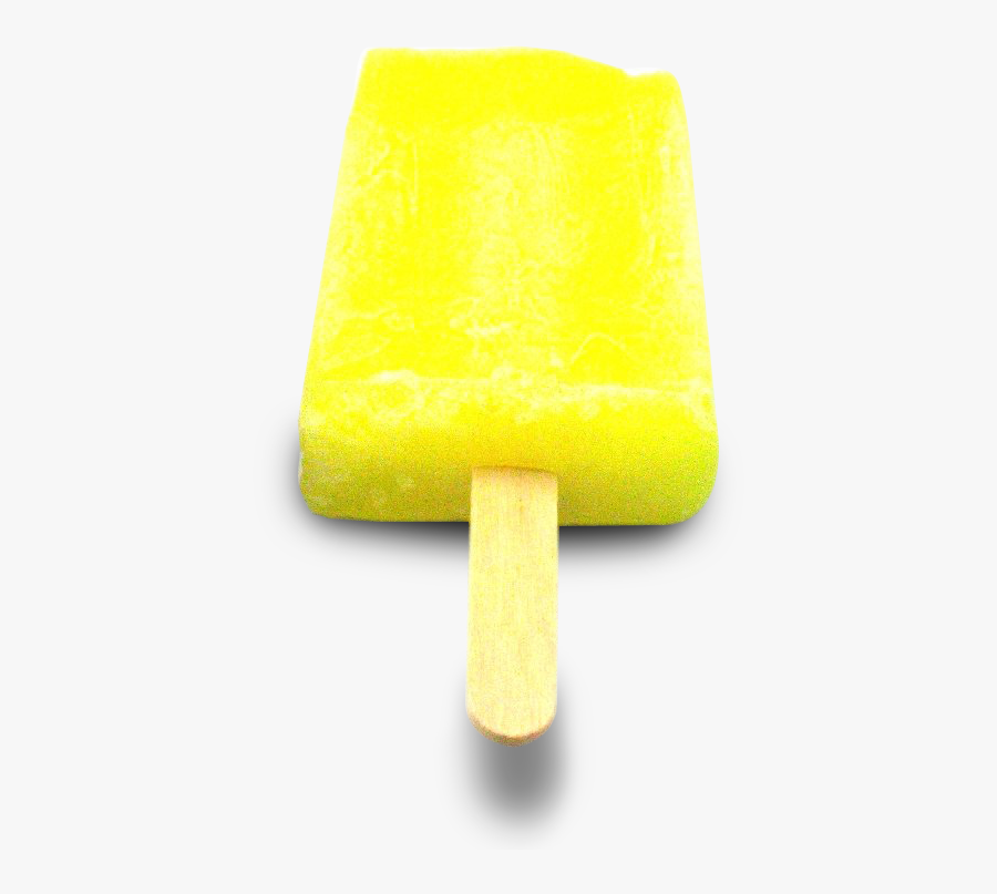 Transparent Icecream Png - Yellow Popsicle Png, Transparent Clipart