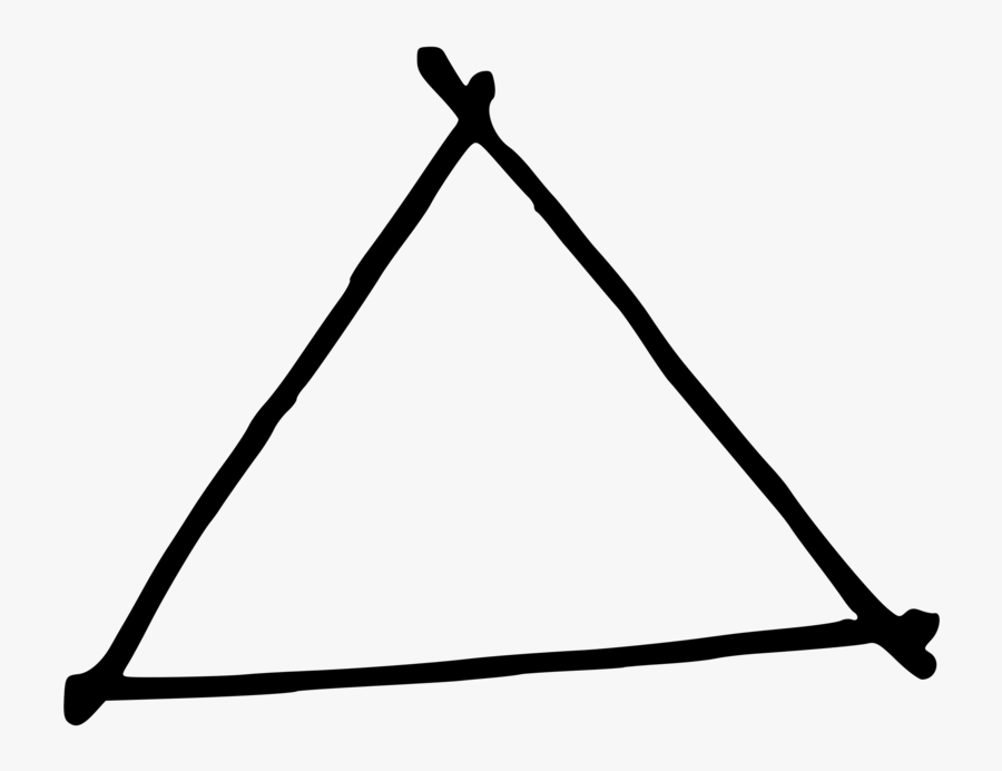 Triangle Midpoint Snap Clipart, Vector Clip Art Online, - Drawing Triangle Clipart, Transparent Clipart