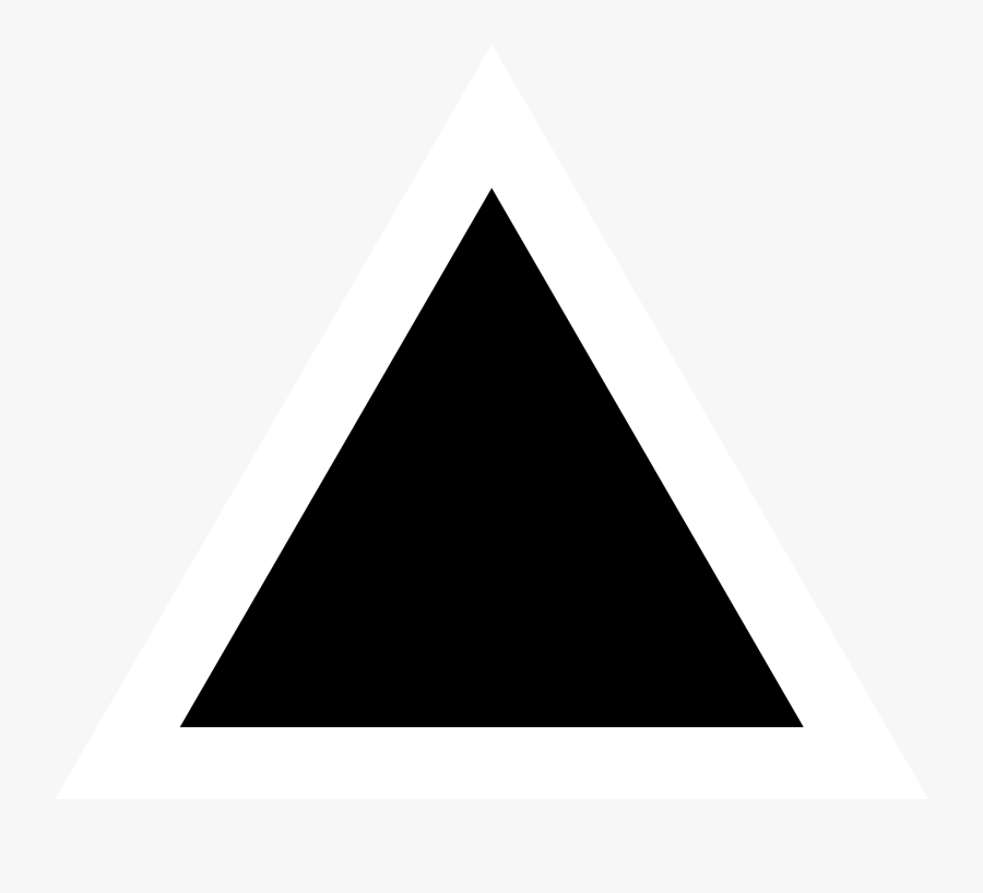 Freeuse Library Black Triangle Clipart - Triangle Png, Transparent Clipart