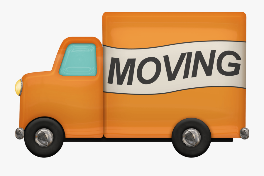 Moving Truck Clipart, Transparent Clipart