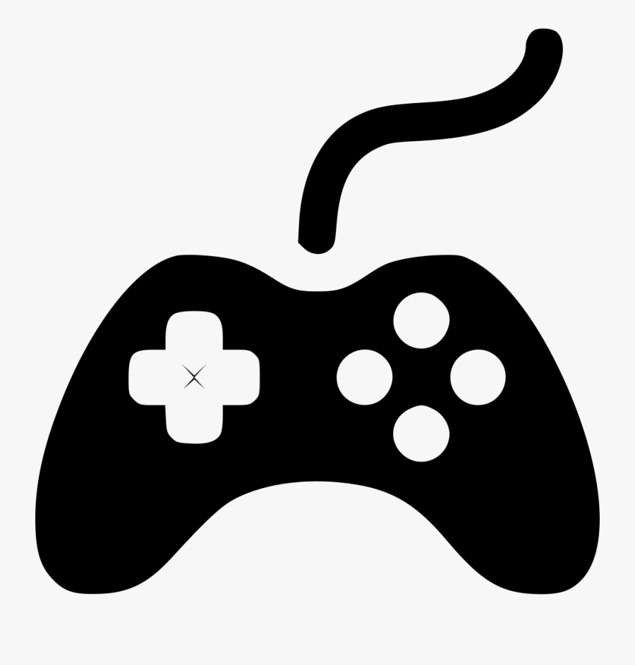 The Video Games Invention Is Not Very Old - Black Controller Logo Png, Transparent Clipart