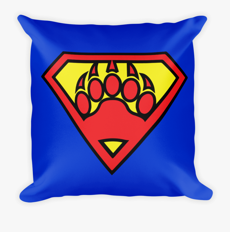 Superbear Pillow Swish Embassy Clipart , Png Download - Teacher Superhero Clip Art, Transparent Clipart