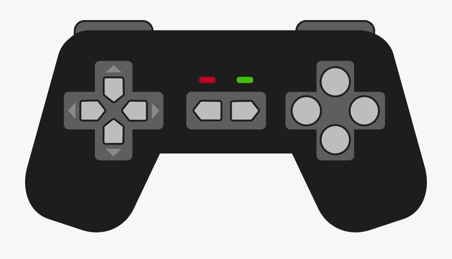 Gaming Clipart Transparent - Game Controller Free Clipart, Transparent Clipart
