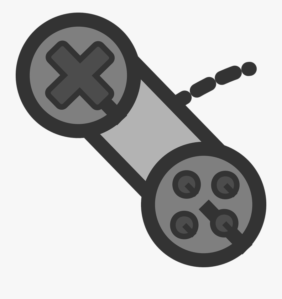 Transparent Joystick Png - Game Controller Cartoon, Transparent Clipart