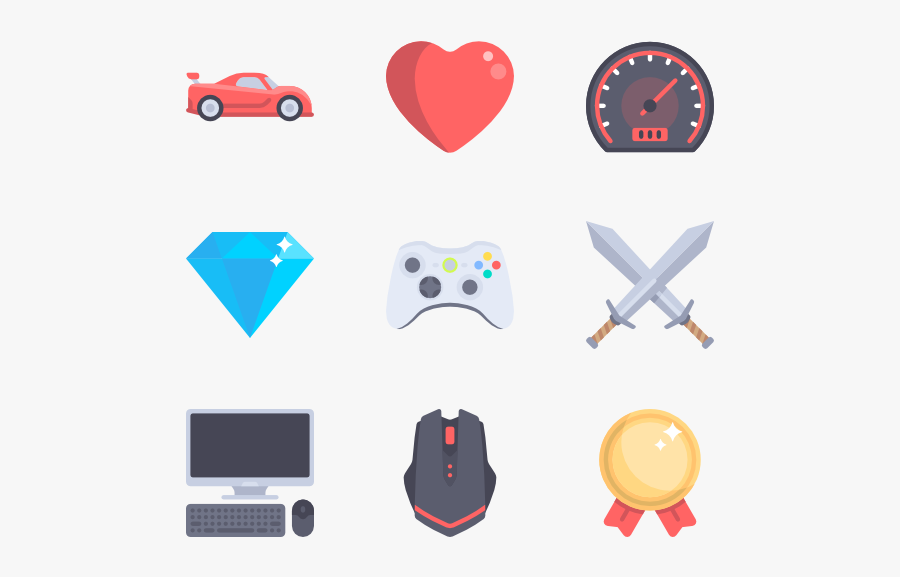 Gaming Clipart Game Icon - Video Game Icons Png, Transparent Clipart