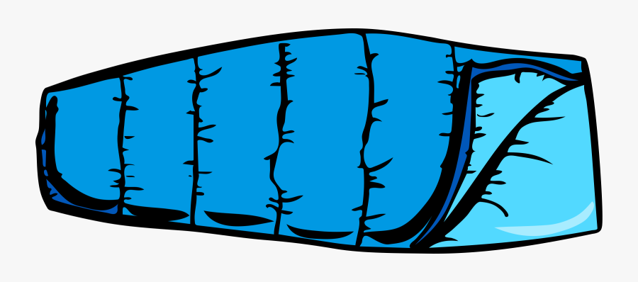 Transparent Sleeping Clipart - Camping Sleeping Bag Clipart, Transparent Clipart