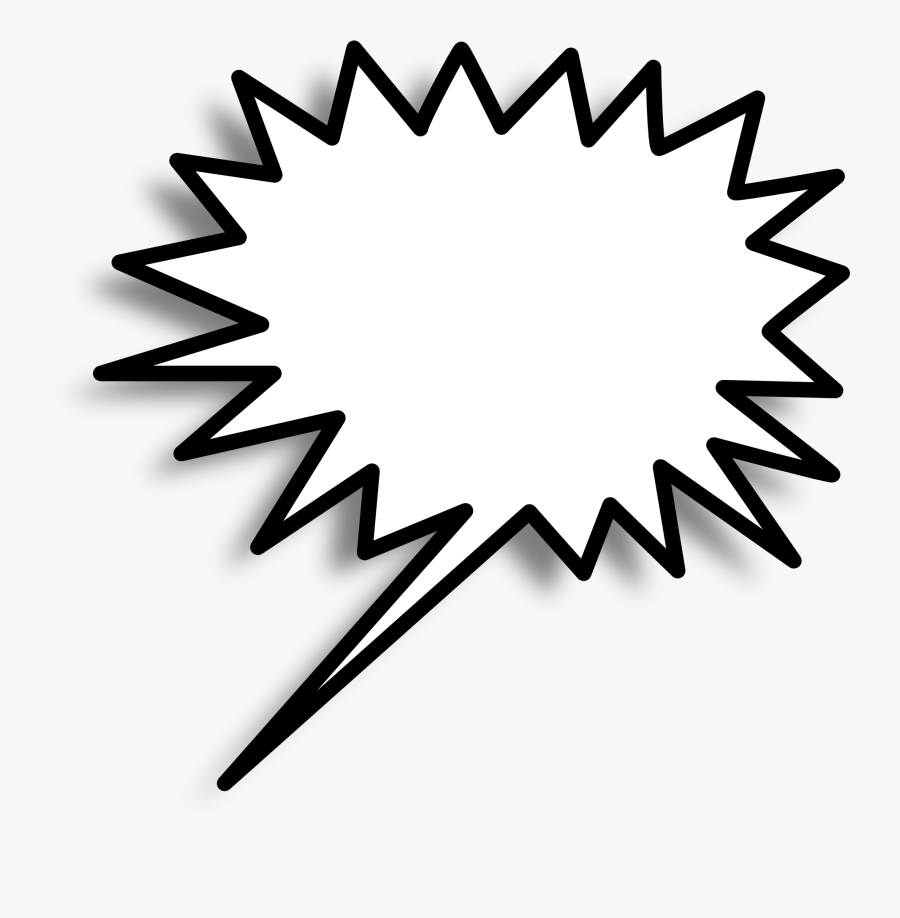 Speech Bubble Png Image Pngpix Pow Bam Clip Art Speech - Comic Text Box Png, Transparent Clipart