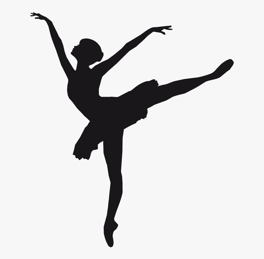 Sticker Danseuse U00e9toile Ballet Color Stickers Art - Ballerina Clipart Silhouette, Transparent Clipart