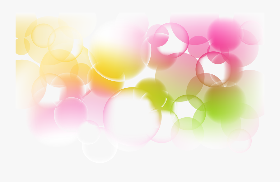 Bubble Clipart Fancy - Light Bubbles Background, Transparent Clipart