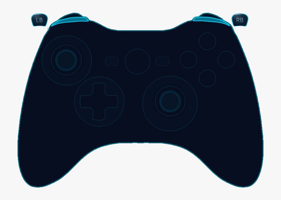 Xbox Controller Microsoft Steamworks Game Clipart Transparent - Game Controller, Transparent Clipart